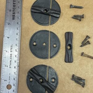 Oeillet papillon et rondelle protectrice