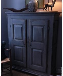 Armoire antique en pin de 60 ''