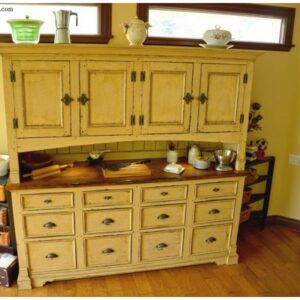 Vaissellier deux corps ''Step Back''  avec huche