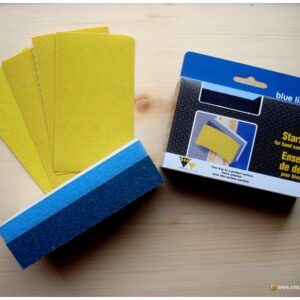 Cale à poncer Siafast avec velcro (4 feuilles incluses)