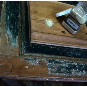 Sulfate de fer en cristaux