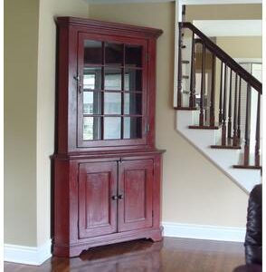 Encoignure deux corps en pin