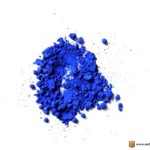 Pigment bleu cobalt en poudre