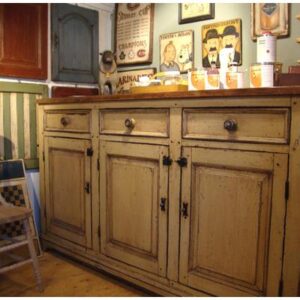 Buffet et comptoir lunch trois sections