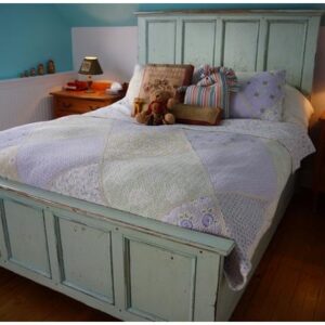 Lit Queen à panneaux