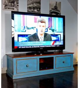 Meuble télé trois sections