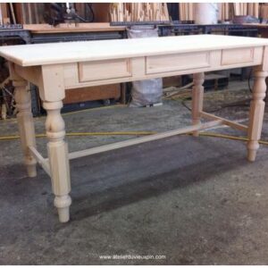 Table secrétaire avec tiroirs