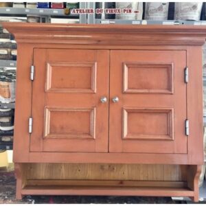 Pharmacie décorative deux portes