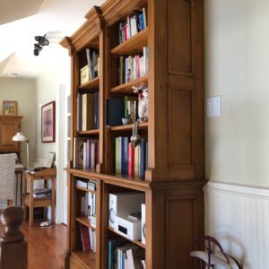 Bibliothèque deux sections intégrée