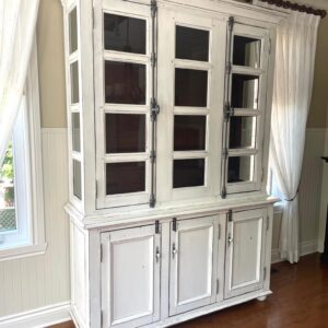 Crémone traditionnelle en métal polie